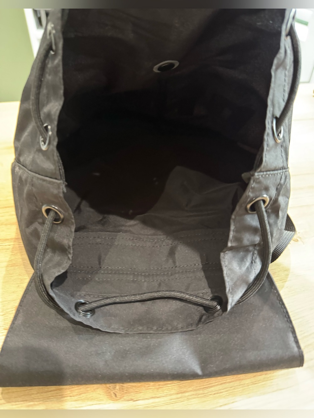 PINK Victoria's Secret Black Backpack with Strap Details - Picture 5 of 11